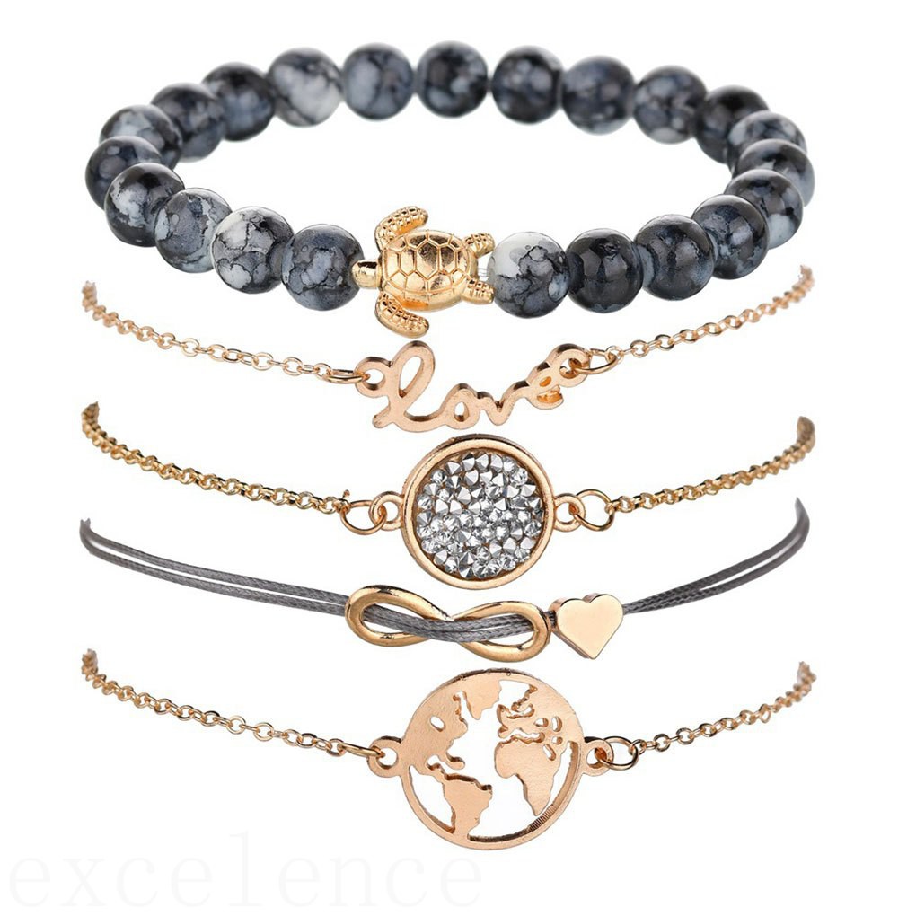 Set Vòng Tay Phong Cách Bohemian Thời Trang Cho Nữ