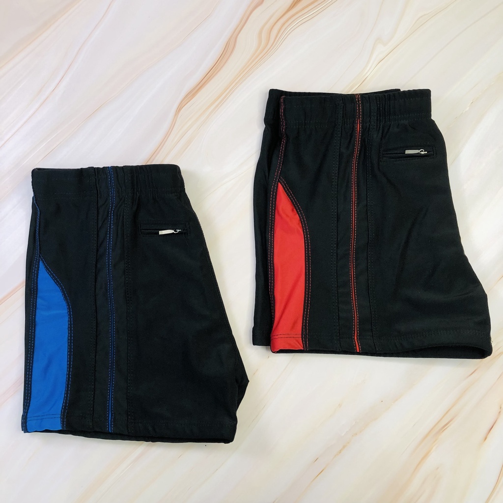 Quần tắm biển, Quần bơi nam Speedo lưng thun ngắn, thun co dãn 4 chiều thoải mái