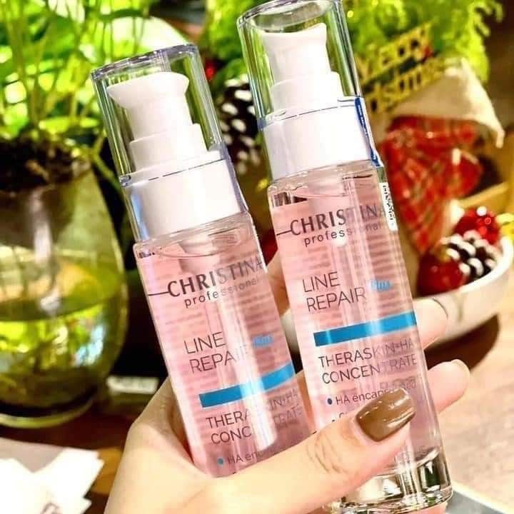 SERUM CẤP ẨM TRẺ HOÁ DA CHRISTINA LINE REPAIR THERASKIN +HA CONCENTRATE 30ml (MẪU MỚI ẢNH 1)