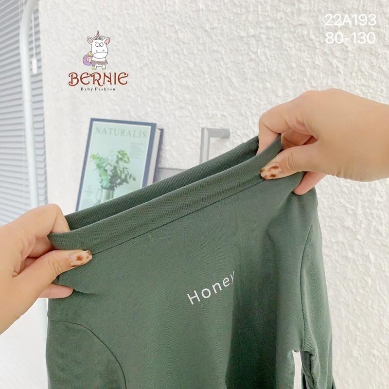 ÁO GIỮ NHIỆT CỔ 3P HONEY CHO BÉ