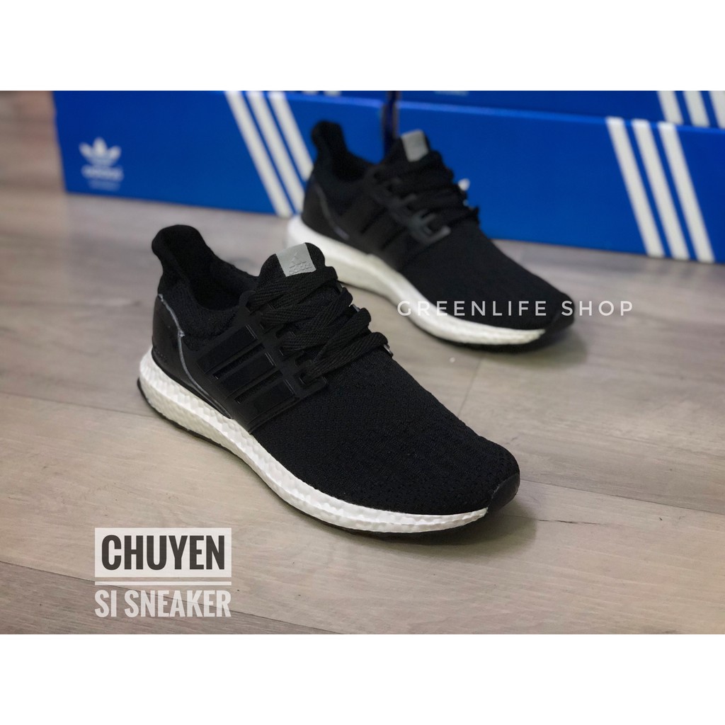 [CHUYÊN SỈ] GIÀY THỂ THAO NAM ULTRA BOOST ĐEN CAO CẤP