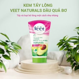 Kem tẩy lông veet natural nhật 150g