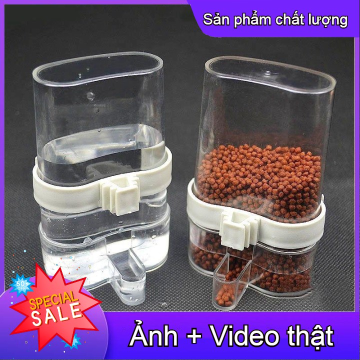 Cóng đựng thức ăn , nước uống cho chim