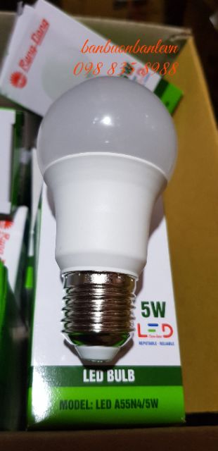 BÓNG ĐÈN LED BULB 5W RẠNG ĐÔNG