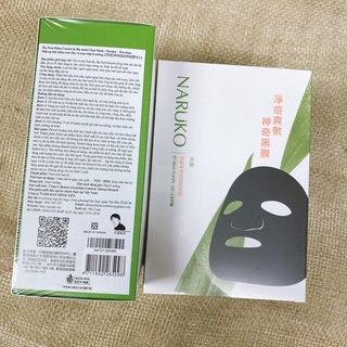 Mặt Nạ Tràm Trà Naruko Tea Tree Shine Control & Blemish Clear Mask 26ml