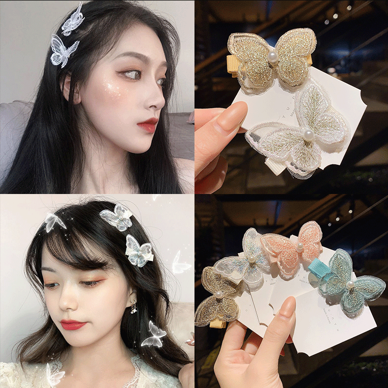 Kẹp tóc hình bướm phong cách Nhật Hàn