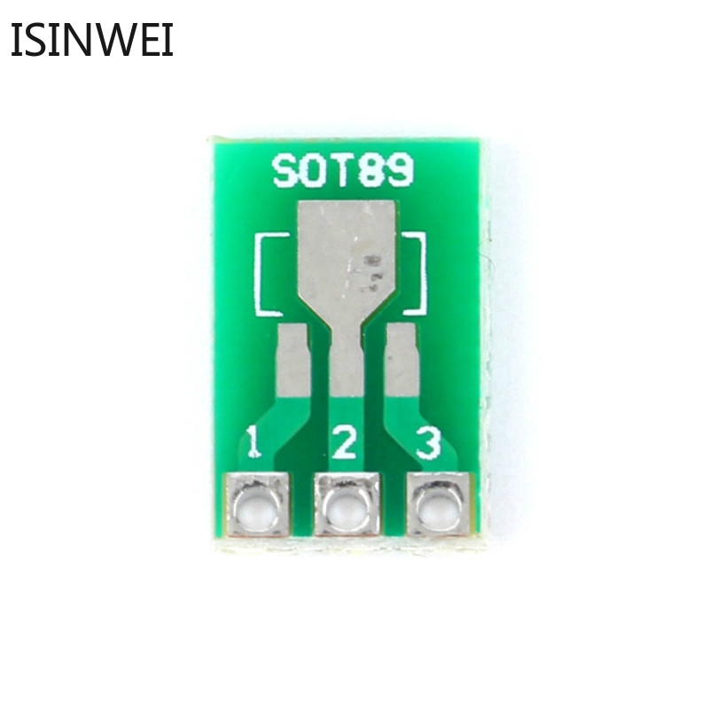 Bộ 10 IC chuyển đổi SOT89 SOT223 sang DIP mặt kép 1.5mm 2.3mm to 2.54mm