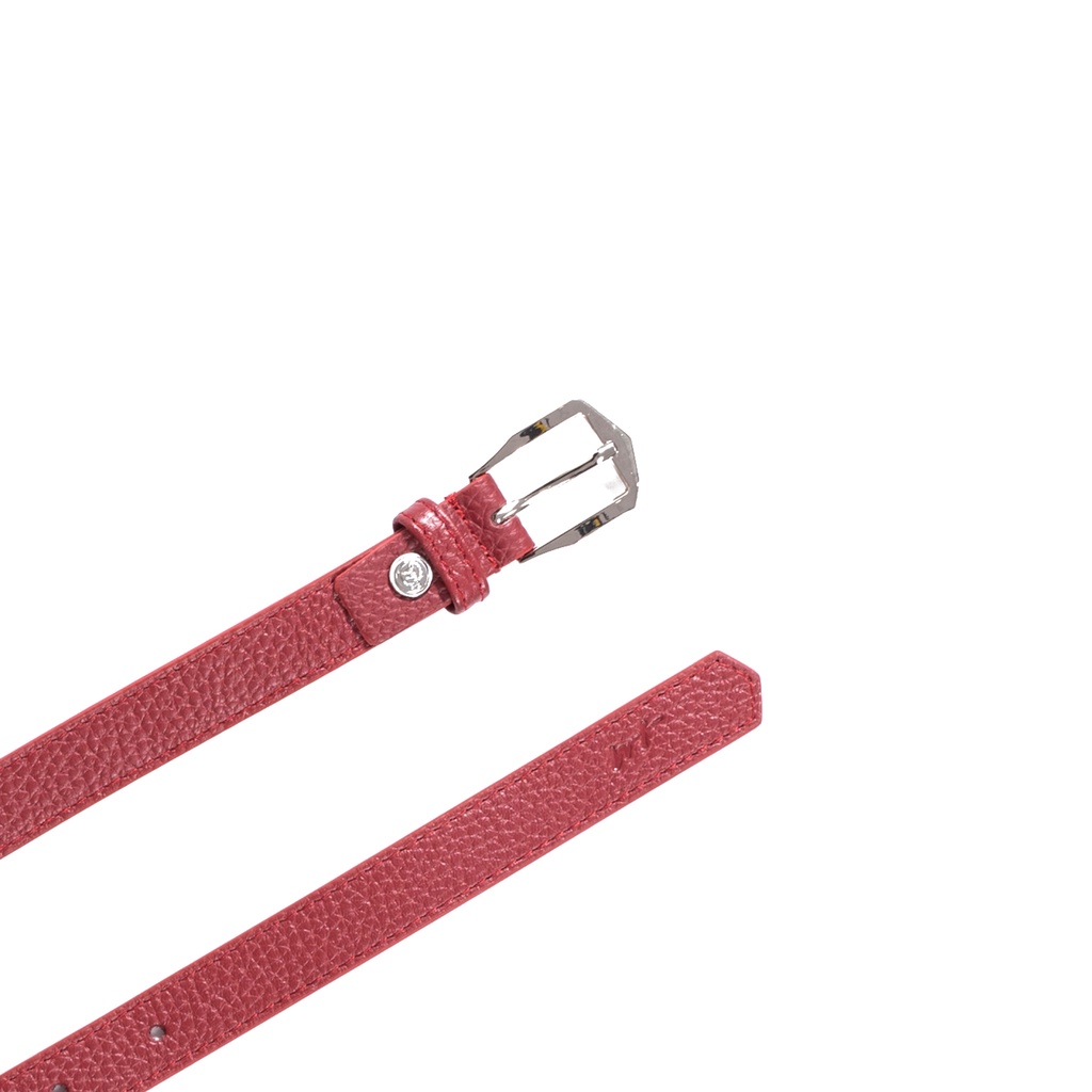 Thắt Lưng Nữ Da Bò Cao Cấp Khóa Bạc Màu Đỏ, Vàng, Nâu, Xanh, Trắng WT Leather 193111103, 193112506, 193113901