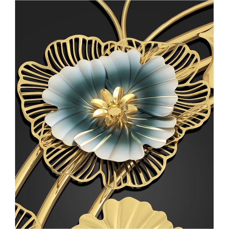 Đồ Nội Thất Đồng Hồ Treo Tường, Đồng Hồ Trang Trí Decor Vòng Mã 2938