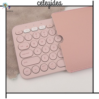 Túi da mỏng nhẹ chống bụi bảo vệ cho bàn phím Logitech K380