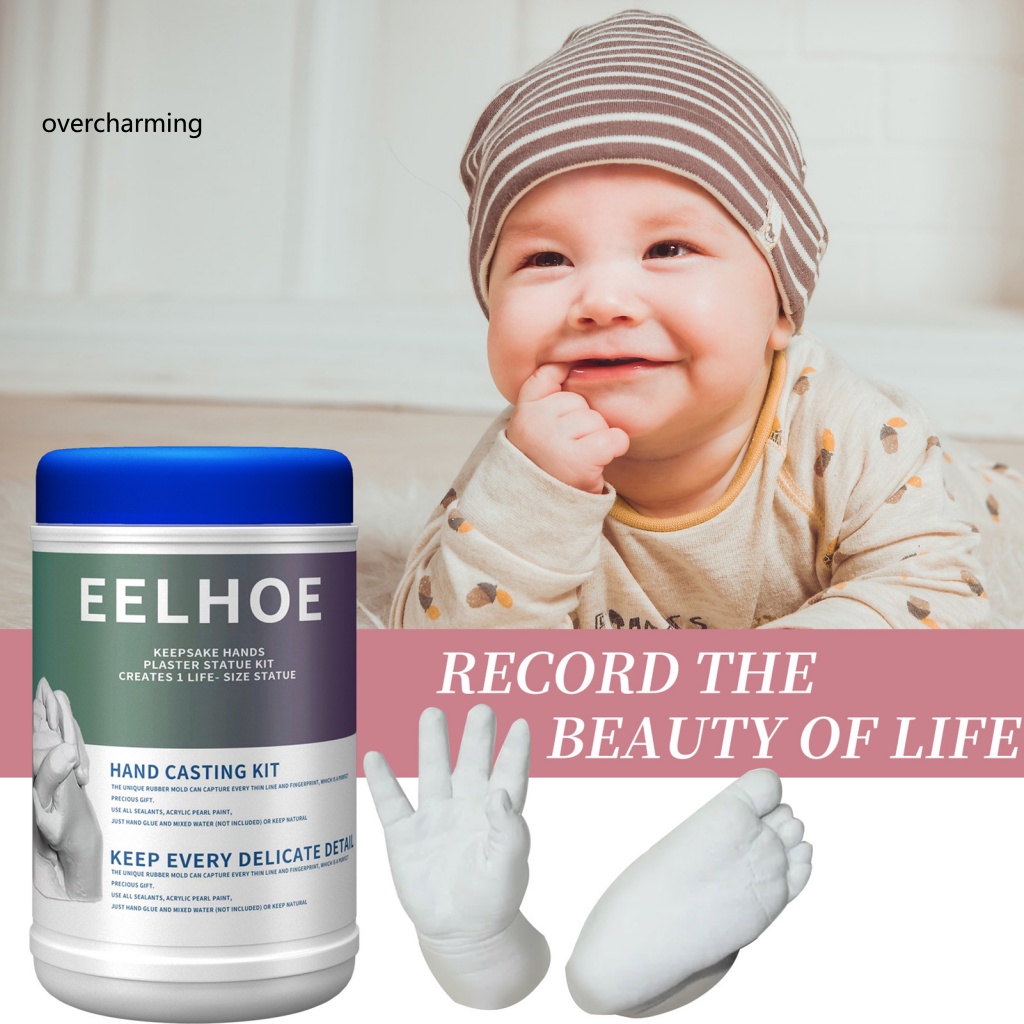 1 Bộ Bột Đúc Mô Hình Bàn Tay 3D Dùng Làm Đồ Thủ Công Cho Cặp Đôi