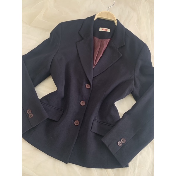 Áo khoác blazer B82 form suông rộng chất dày dặn 2hand Hàn si tuyển (ảnh thật)