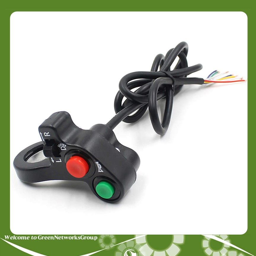 Cùm công tắc F5 với 4 chức năng on, off, còi xe, xi nhan