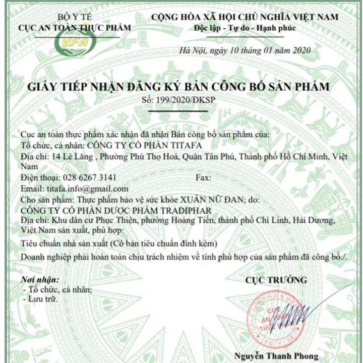 Viên Uống Xuân Nữ Đan - Hỗ trợ điều hòa kinh nguyệt Hộp 30 viên - Coastlinecare Pharmacy