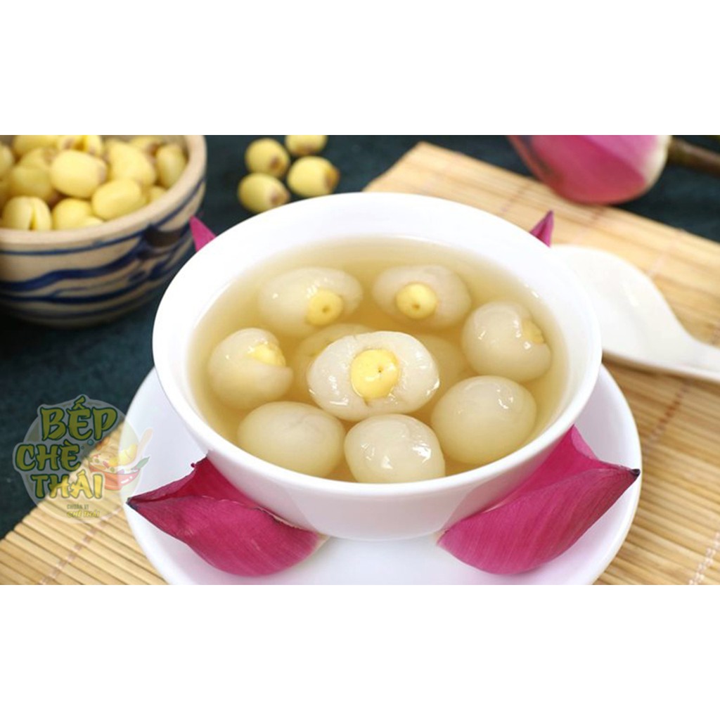 Set chè sen long nhãn tự nấu  tặng kèm công thức Bếp Chè Thái