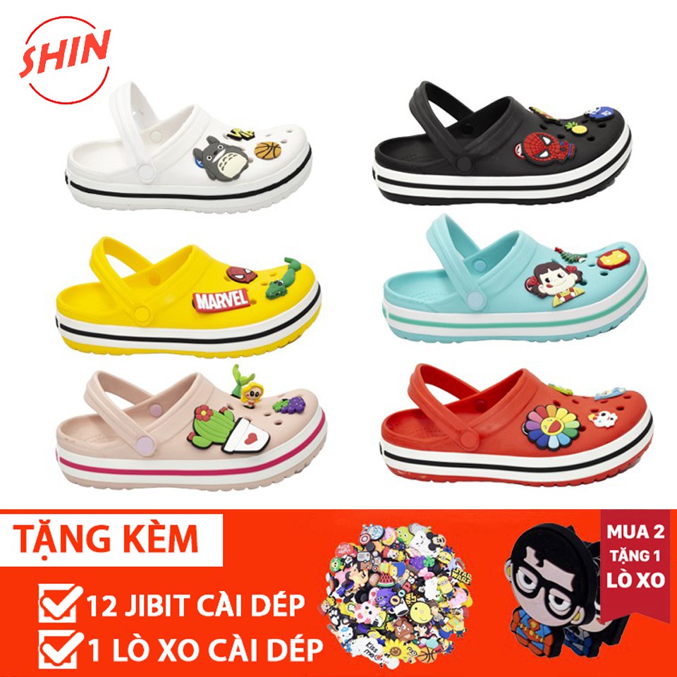 dép cross nhiều màu đế bánh mì💖FREESHIP💖dép cross bít đầu hotrend BAN03