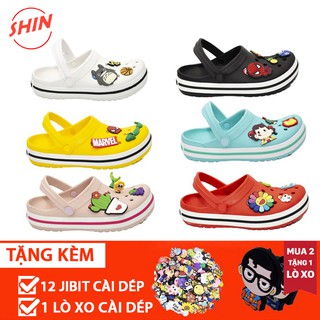 dép cross nhiều màu đế bánh mì💖FREESHIP💖dép cross bít đầu hotrend BAN03