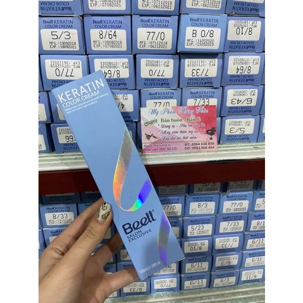 Màu nhuộm keratin BEELL