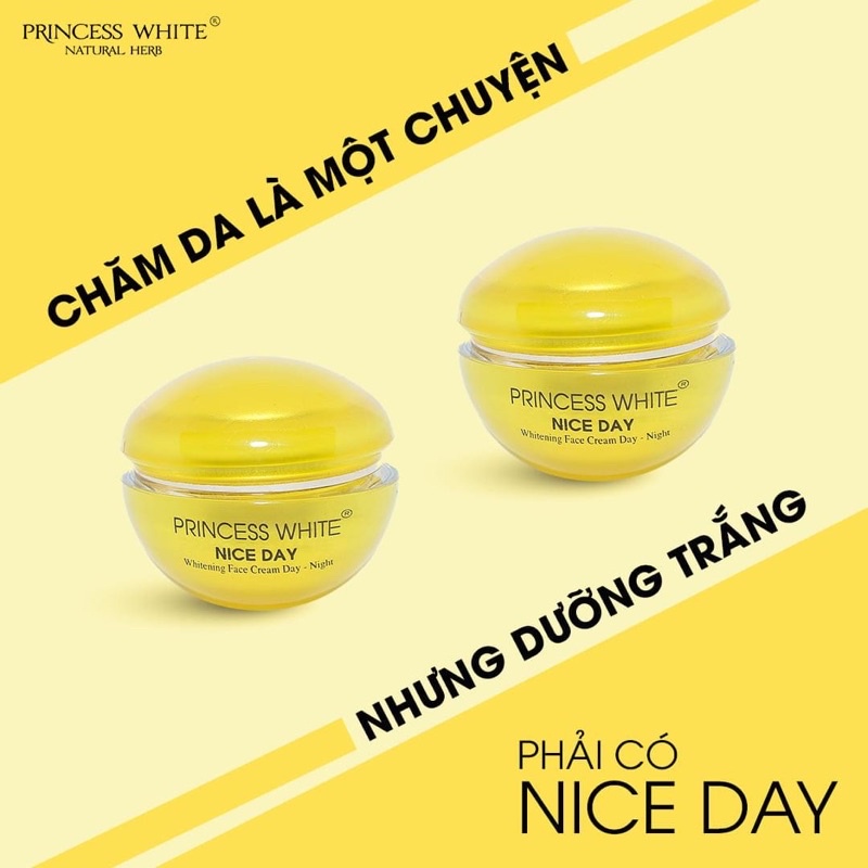 Kem Dưỡng Trắng Da Mặt Chuyên Sâu NICE DAY
