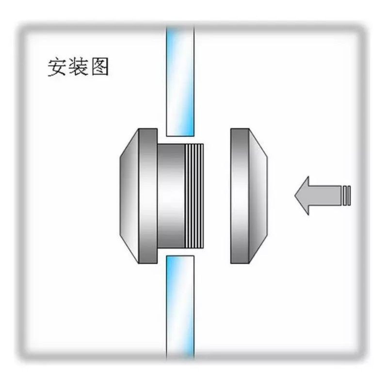 Tay nắm âm cửa kính cường lực