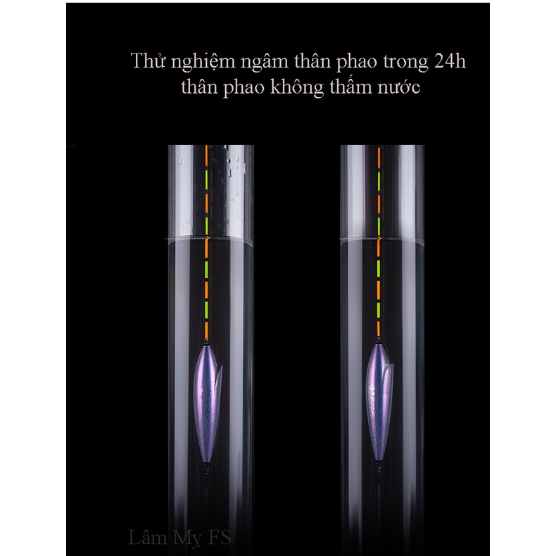 Phao câu đài MIN JIAN YI REN - Phao Nghệ Nhân phản quang câu cá chép siêu nhạy AK