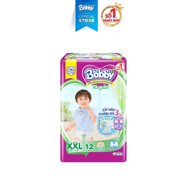 Tã quần Bobby Pants S20/M18/L16/XL14/XXL12