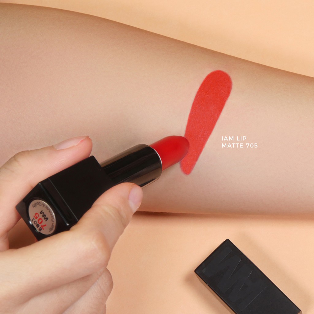 [Mã FMCGM50 - 8% đơn 250K] Son thỏi bán lì IAM Lip Matte 705 - SCARLETTA - Màu đỏ cam - 3.8G | BigBuy360 - bigbuy360.vn