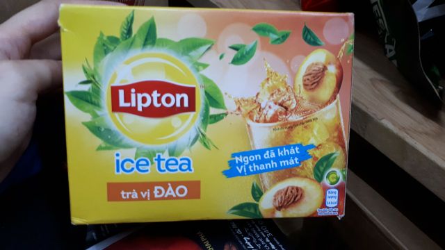 Trà Chanh Đào Lipton 16 gói