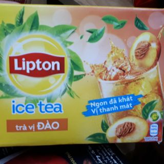 Trà Chanh Đào Lipton 16 gói