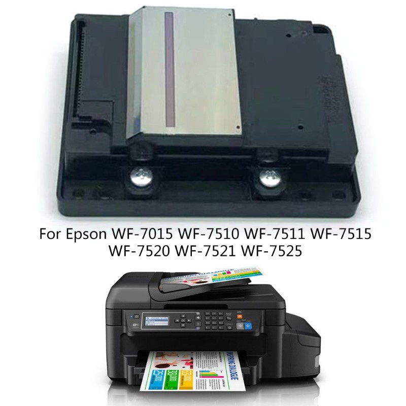 CRE  Black Durable Printhead Printer Print Head for Epson- WF7520 7525 7510 L655 L565 2661 2750 MG 6310 6320 6350 6380 7120 7150 7180 7140 7110 IP 8720 8750 8780