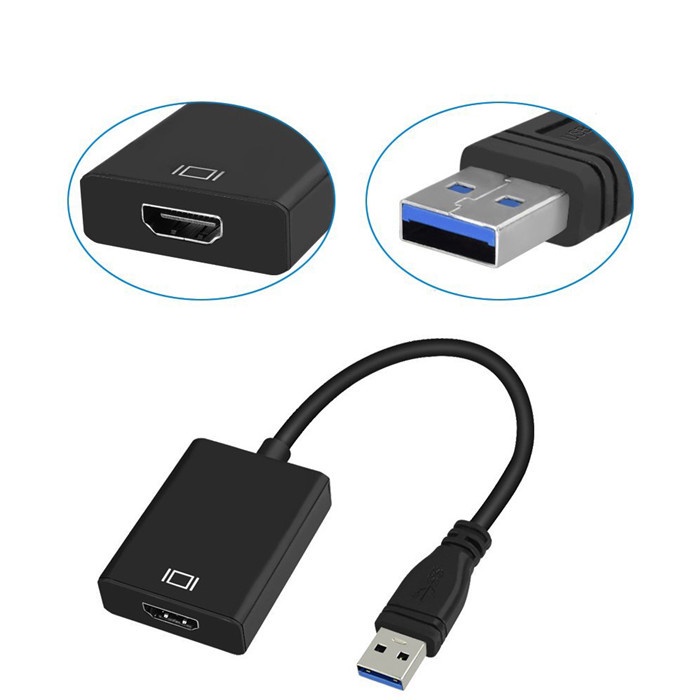 Cáp ChuyểN ĐổI Âm Thanh / Video 1080P HD USB 3.0 Sang Hdmi TốC Độ Cao 5 Gbps Cho Windows PC Laptop Hdmi