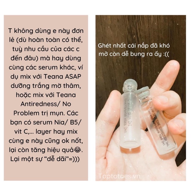 Serum Teana Super Peptides Crystal Skin 20ml làm căng bóng da, dưỡng ẩm | BigBuy360 - bigbuy360.vn