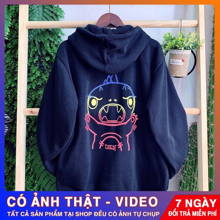 Áo hoodie unisex ⭐️ SIÊU HOT ⭐️ Áo khoác hoodie nỉ có mũ dáng rộng, phong cách cá tính cho cả nam và nữ | BigBuy360 - bigbuy360.vn