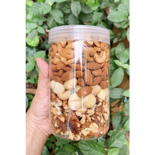 500gr mix 4 loại hạt sấy chín nguyên vị