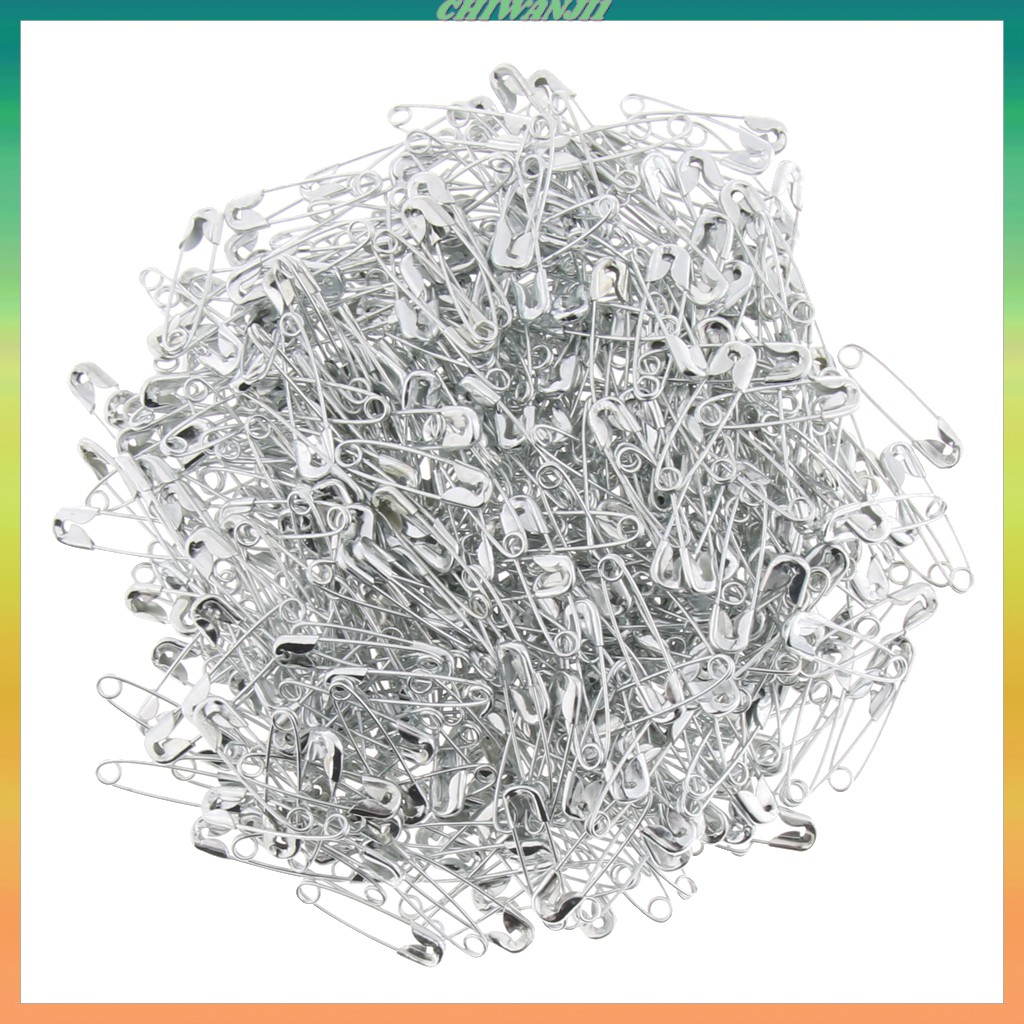 Set 1000 kim băng màu đen 22mm