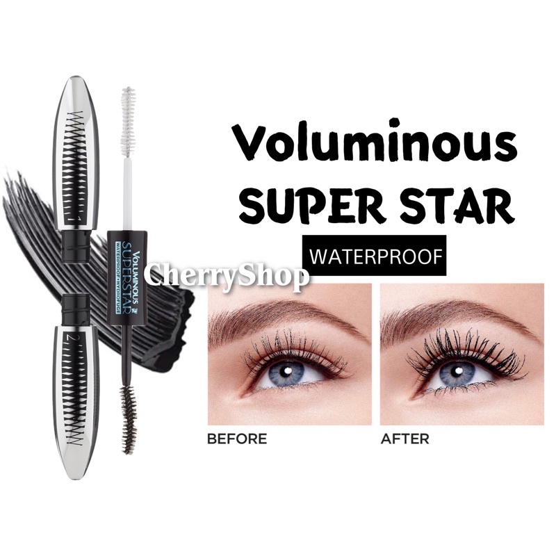 [Auth] Mascara 2 đầu giàu chất dưỡng mi Loreal Voluminous Superstar Waterproof