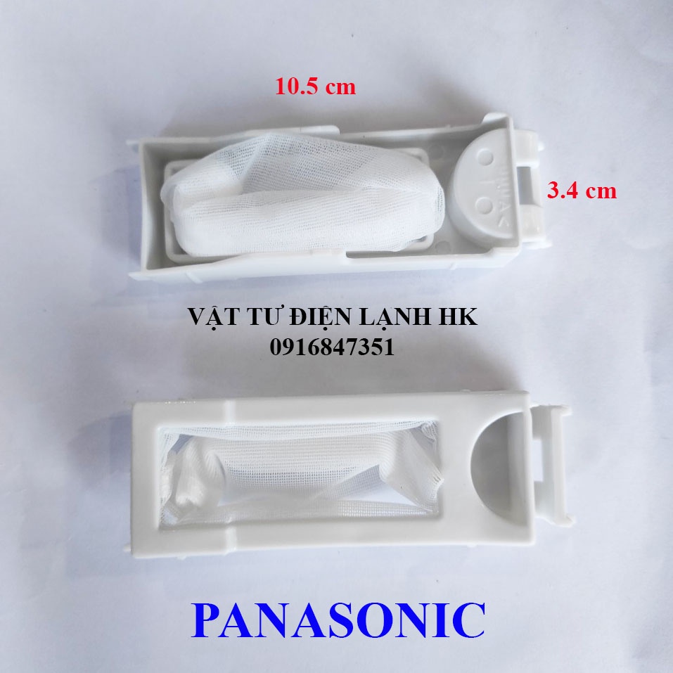 combo bộ túi lọc rác máy giặt Panasonic 7kg / lưới lọc rác MG pana 7 KG