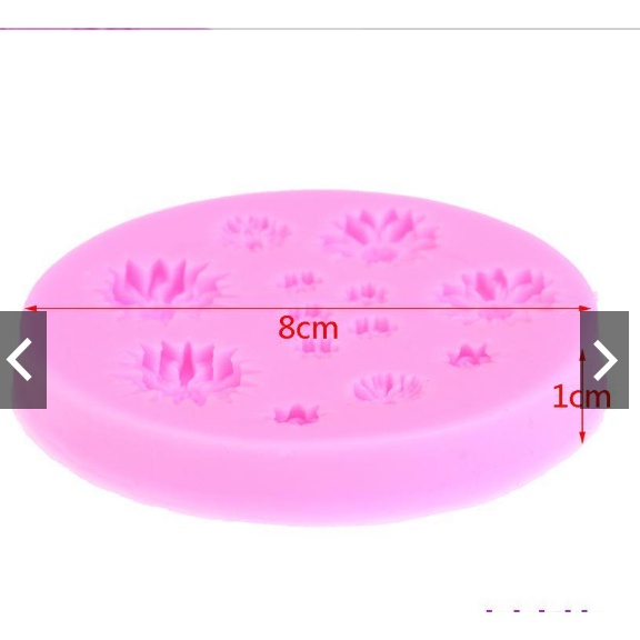 Khuôn Silicone Tạo Hình Hoa Cúc nhí 13 Bông ,Làm Bánh