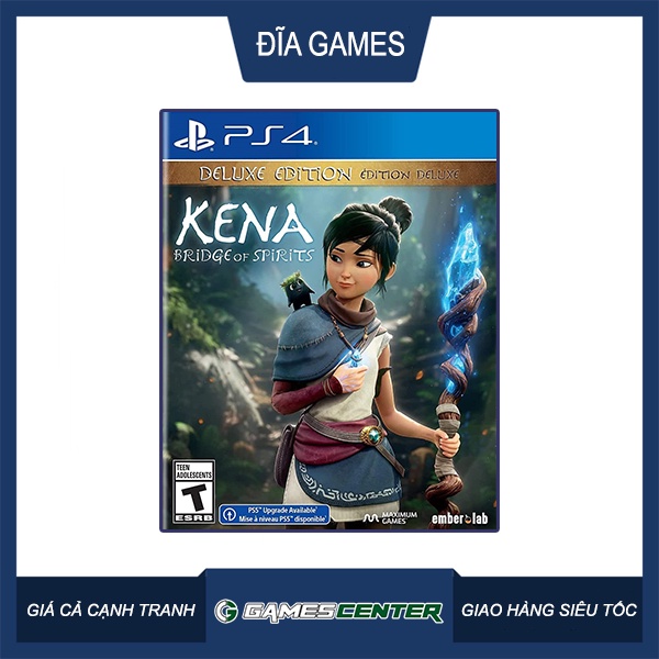 Đĩa game PS4 Kena Bridge Of Spirits Deluxe Edition