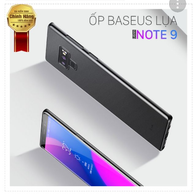 Ốp baseus mỏng mờ sam sung note 9