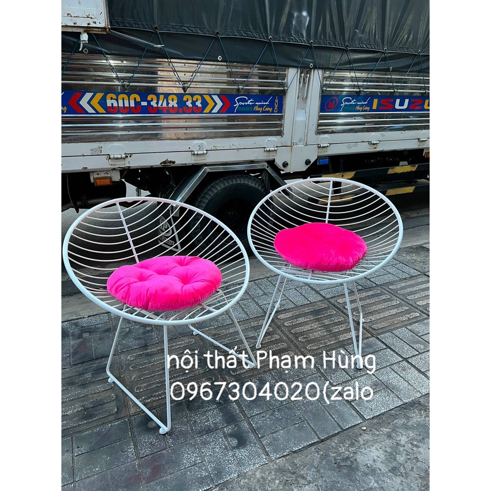Ghế tựa trái tim, ghế makeup, ghế trang điểm, ghế decor quán cf trà sữa dễ thương, bàn ghế giá rẻ sài gòn