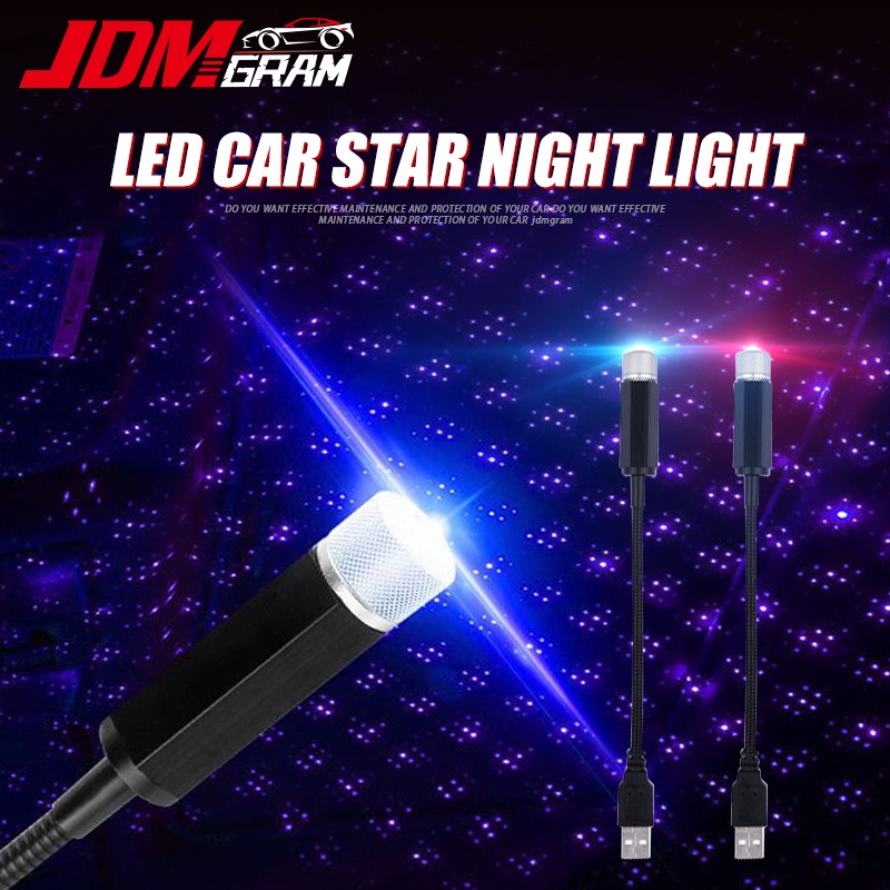 Đèn cảnh vệ màu tự động trên đường đua USB Ngôi sao Nội dung đèn ABS đêm