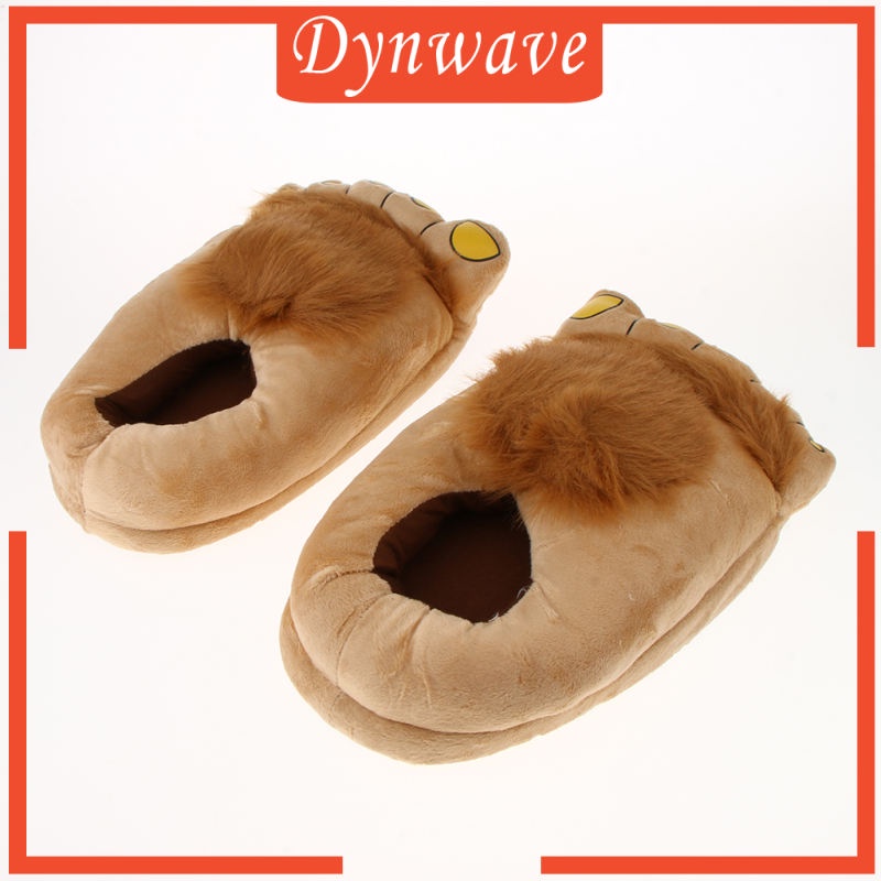 Dép Bông Đi Trong Nhà Ấm Áp Hình Quái Vật Chân To Unisex