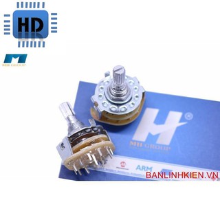 Công tắc xoay 4 chế độ 3 cực ct-4r3 zin hd1