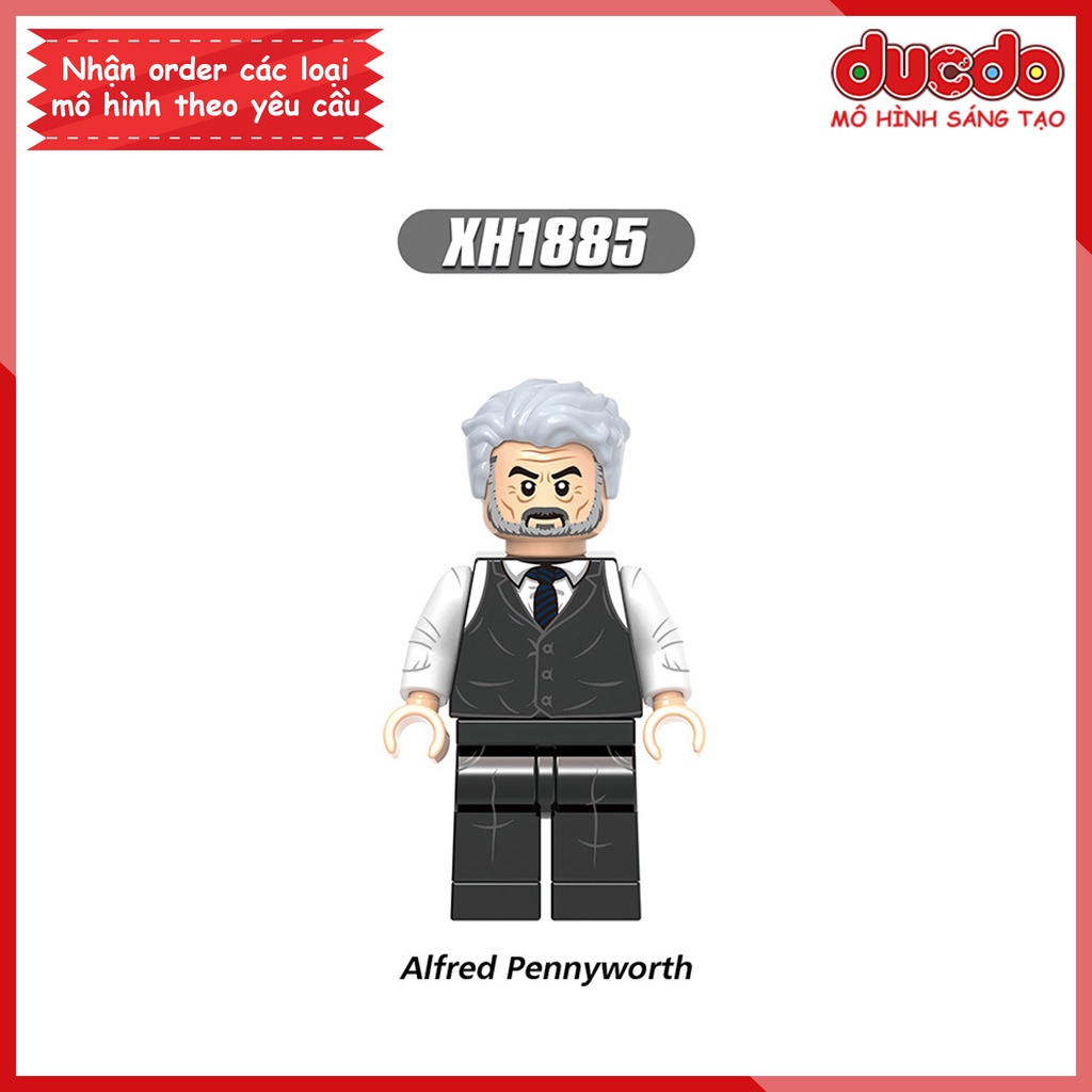 Minifigures các nhân vật trong Batman - Vạch trần sự thật - Đồ chơi Lắp ghép Xếp hình Mô hình Mini XINH X0334