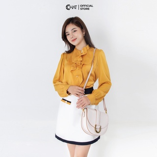 Sơ mi cổ bèo khuy trai CChat Clothes