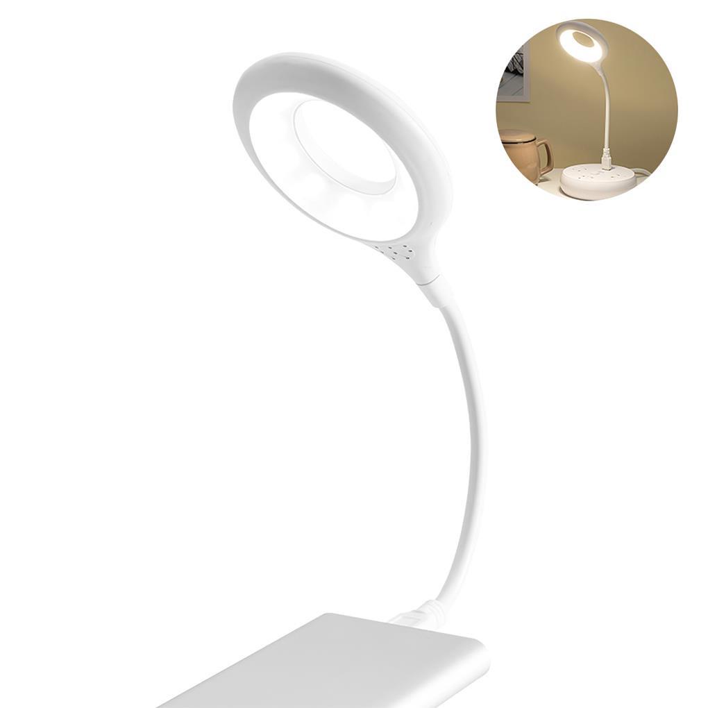 Đèn Đọc Sách Để Bàn 12 LED Sạc Cổng USB Có Thể Điều Chỉnh Góc Độ