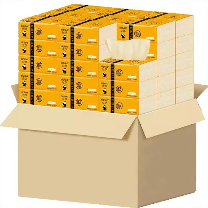 THÙNG 30 GÓI GIẤY ĂN GẤU TRÚC SIPIAO 6021 NỘI ĐỊA TRUNG CAO CẤP