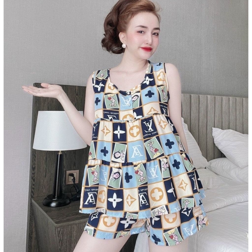 Đồ ngủ nữ❣️FREE SHIP❣️Đồ ngủ sexy lụa Satin cao cấp mềm mại xinh xắn &lt; 60kg