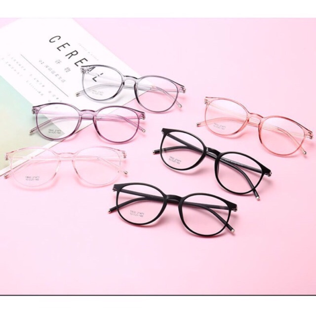 Gọng kính fom tròn thời trang hàn quốc